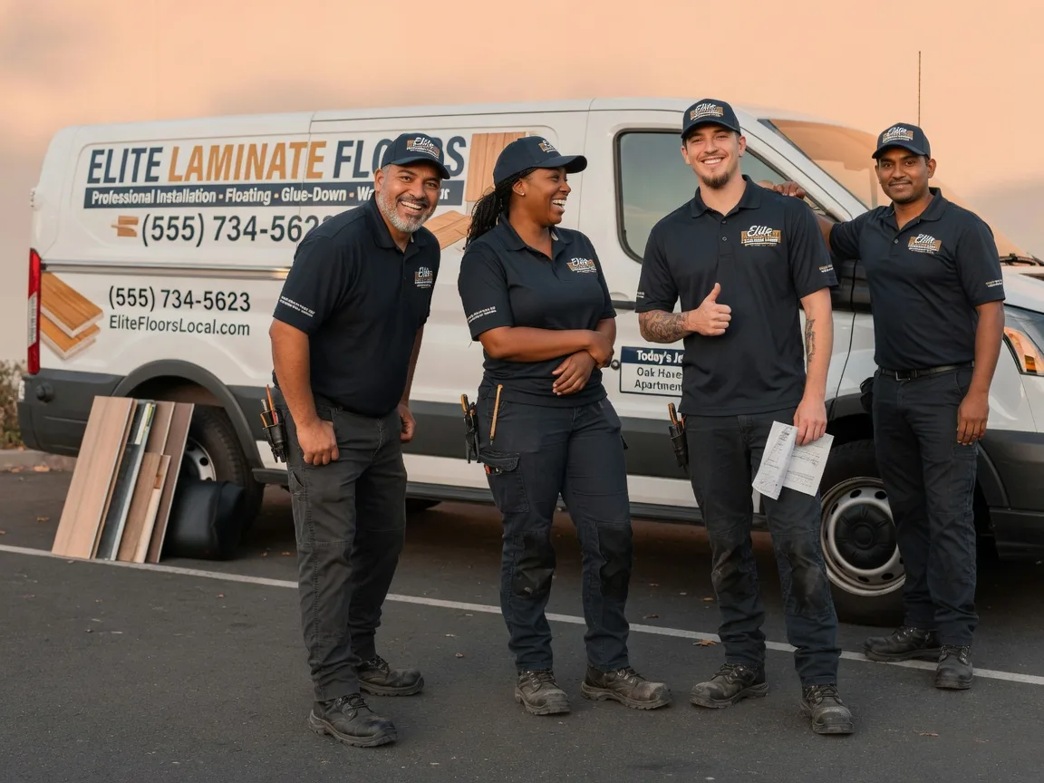 Laminate flooring installation company in Anna, TX
